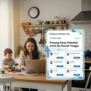 Aplikasi Lowongan Kerja Freelance dan Remote yang Cocok untuk Ibu Rumah Tangga