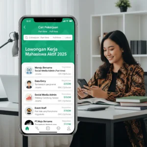 Aplikasi Lowongan Kerja Part Time dan Full Time untuk Mahasiswa Aktif 2025