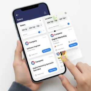 Aplikasi Lowongan Kerja dengan Filter Gaji dan Lokasi Paling Akurat untuk Job Seeker