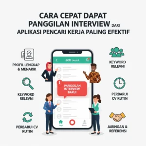 Cara Cepat Dapat Panggilan Interview dari Aplikasi Pencari Kerja Paling Efektif