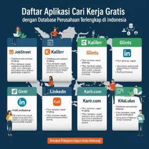Daftar Aplikasi Cari Kerja Gratis dengan Database Perusahaan Terlengkap di Indonesia