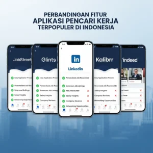 Perbandingan Fitur Aplikasi Pencari Kerja Terpopuler yang Paling Mudah Digunakan