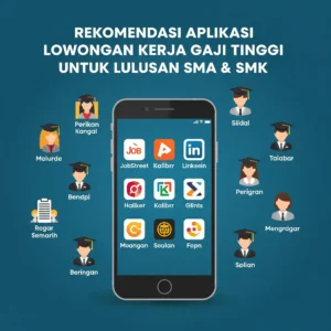 Rekomendasi Aplikasi Lowongan Kerja dengan Gaji Tinggi untuk Lulusan SMA dan SMK
